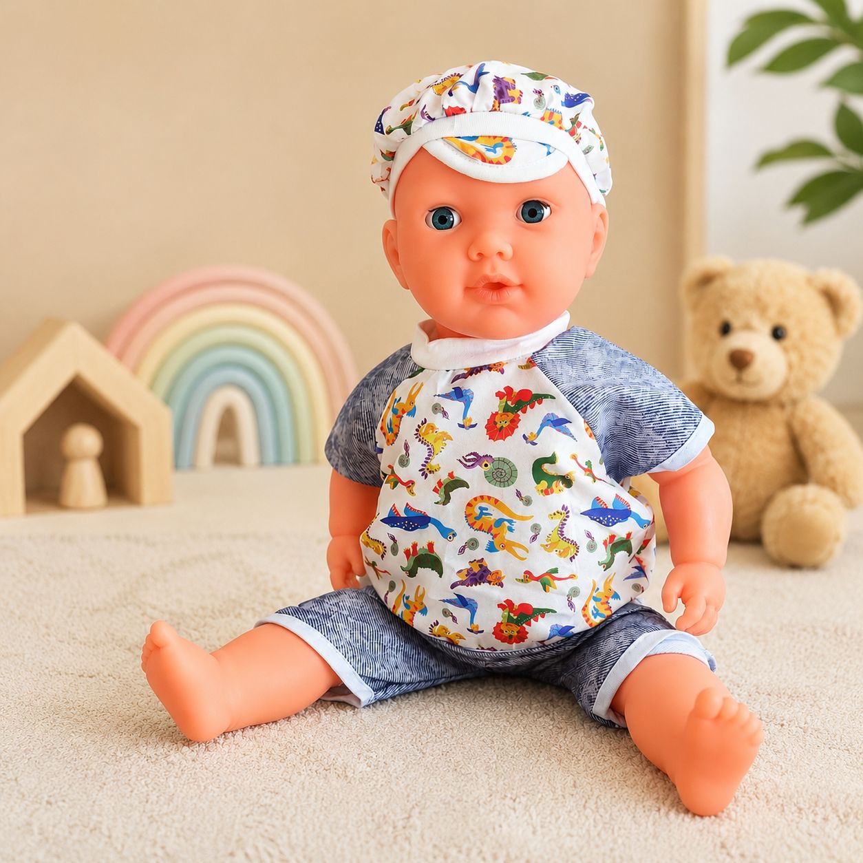 Konuşan Et Aliş Bebek 60CM
