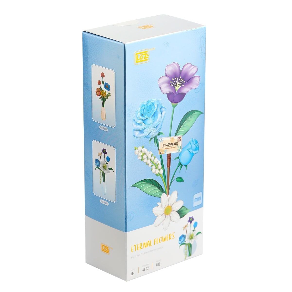 Lz4602 Loz Çiçek Blok Seti 488 Parça-Vagon Life