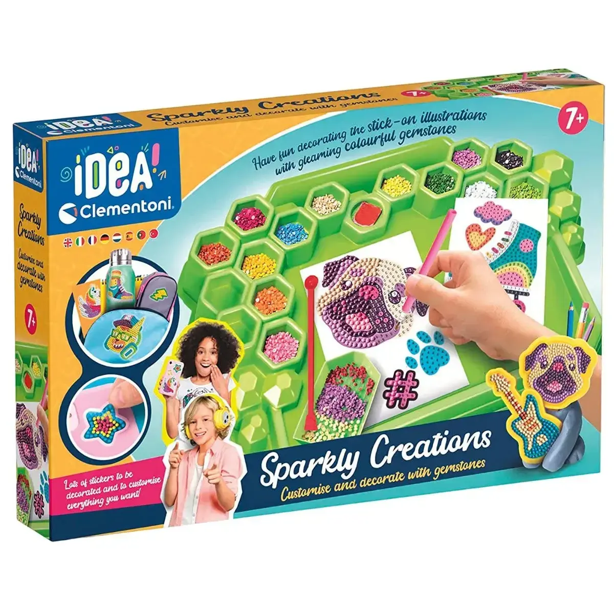 18716 Idea Clemetoni- Işıltılı Tasarımlar +7 Yaş