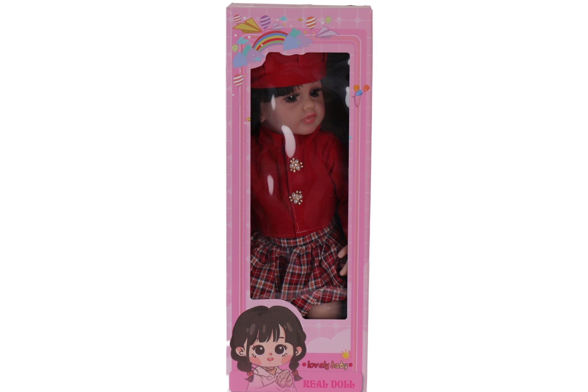 Lmn232 55 Cm Müzi̇kli̇ Si̇li̇konlu Et Bebek