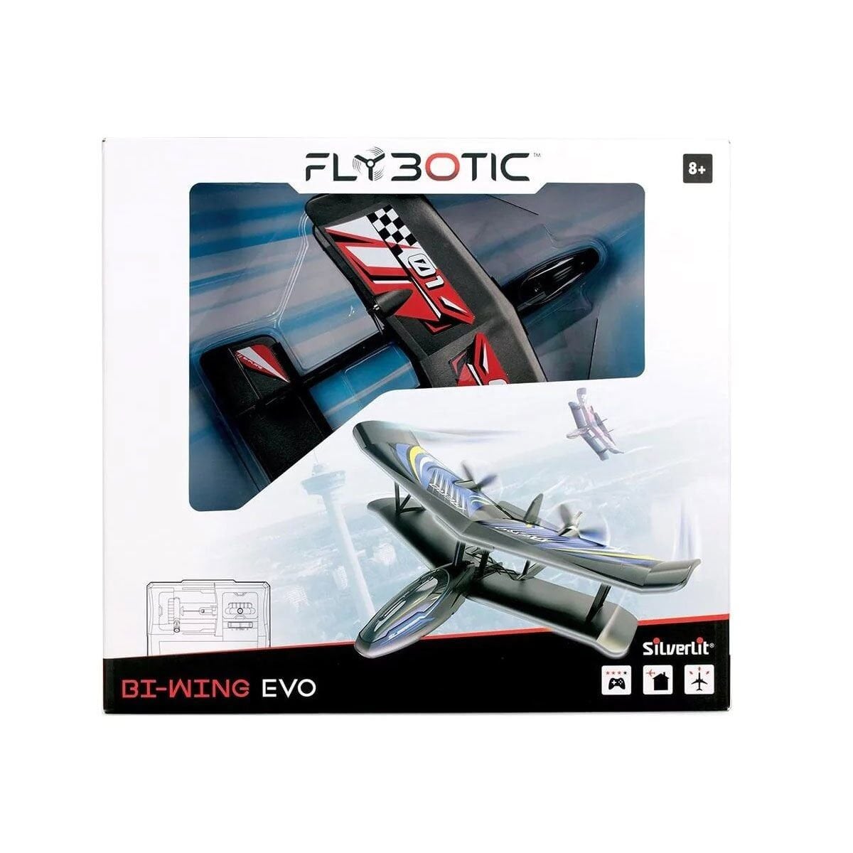 Sil 85739 Silverlit Kumandalı Bi-Wing Uçak -Necotoys