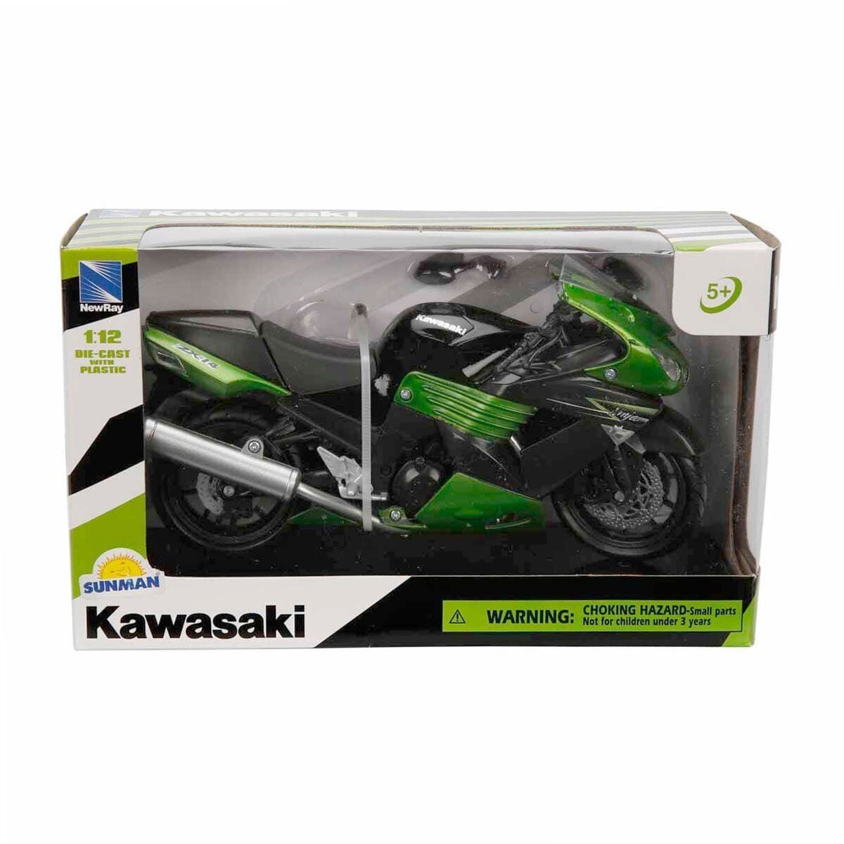 57433 1:12 Kawasaki Zx-14 2011 Model Motor-Sunman