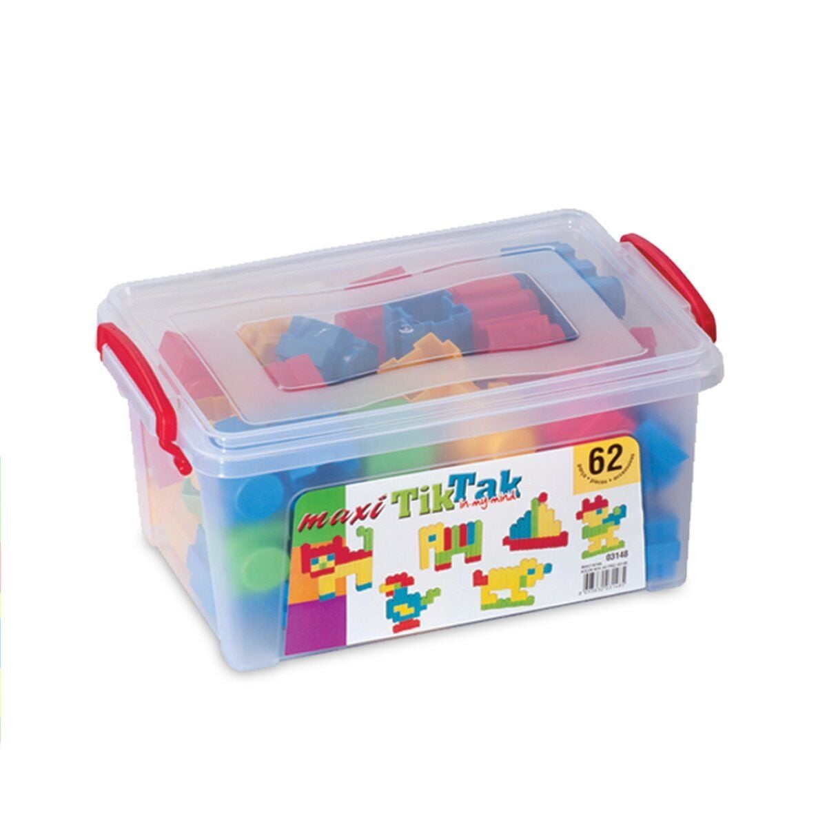 03148 Maxi Ti̇k Tak Küçük Box 62 Parça