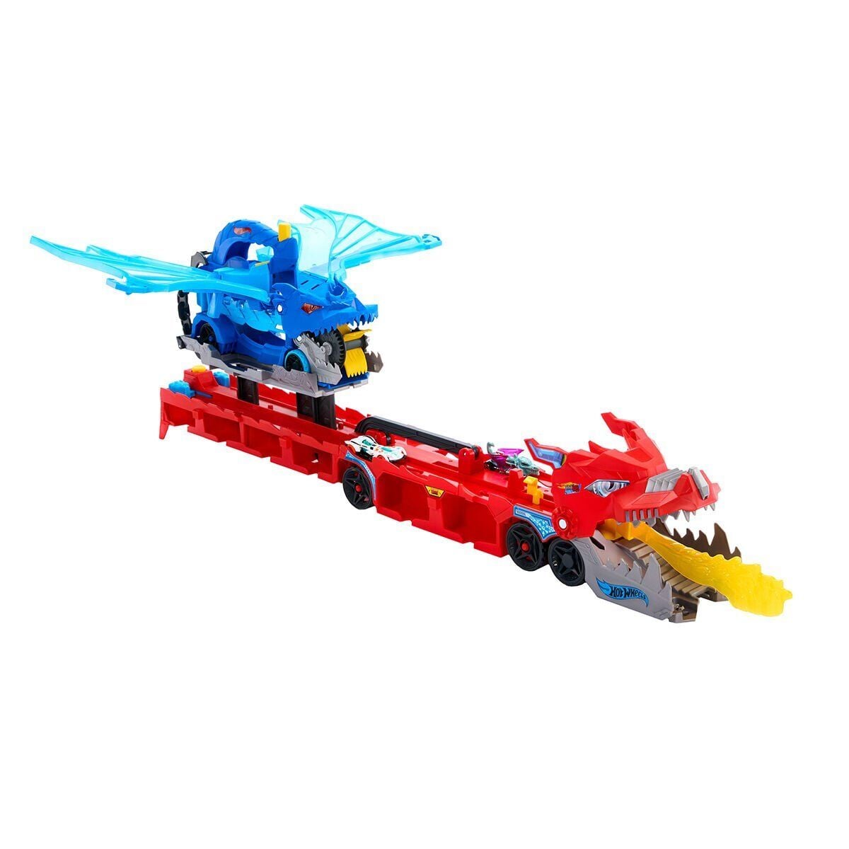 Jbm72 Hot Wheels Ultimate Dual Dragon Transporter