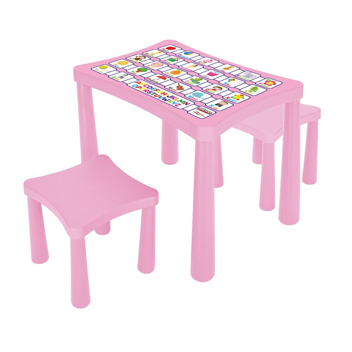 03 493 Story İki̇ Tabureli̇ Masa (Pembe)