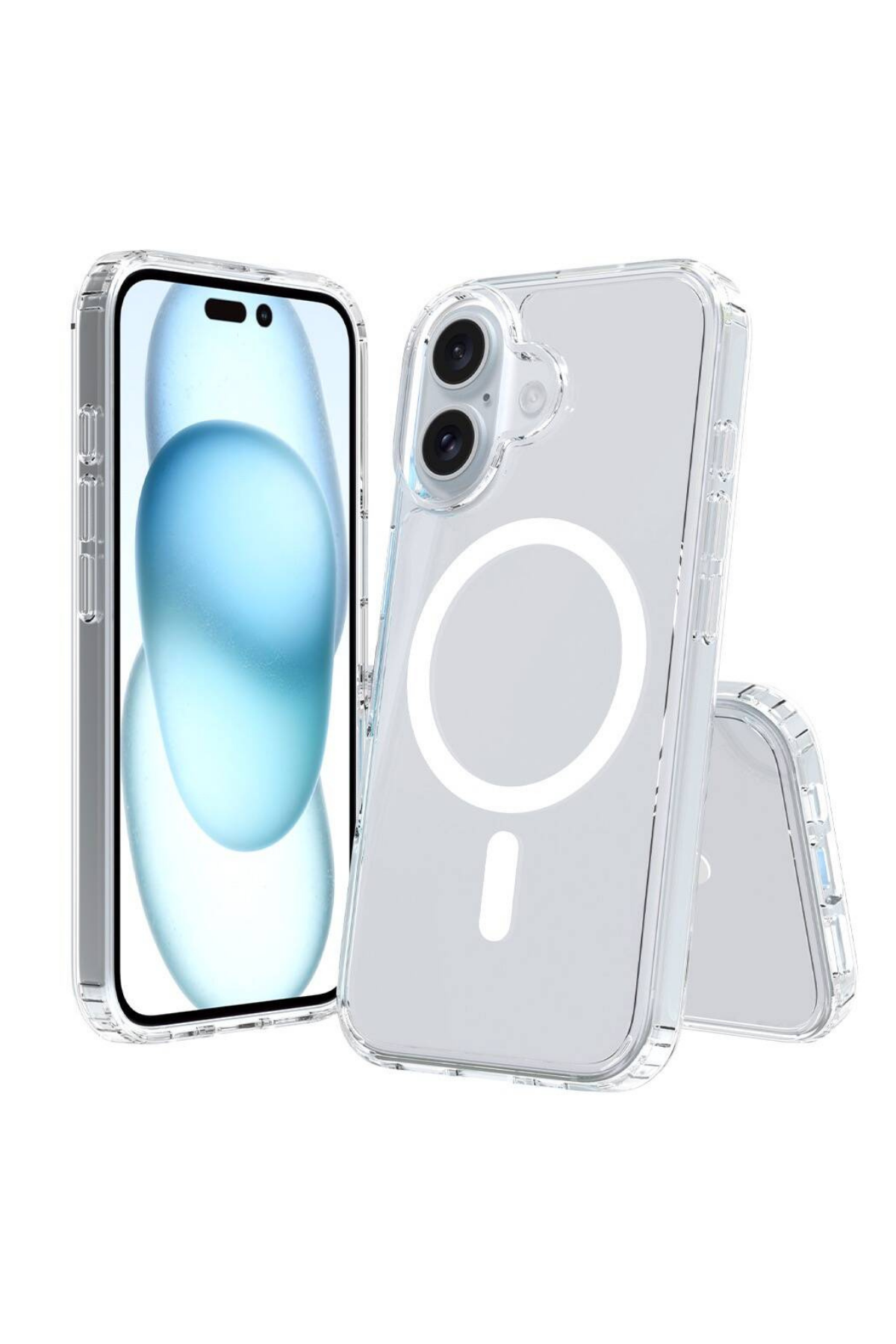Iphone 16 Şeffaf Magsafe Case Telefon Kılıfı