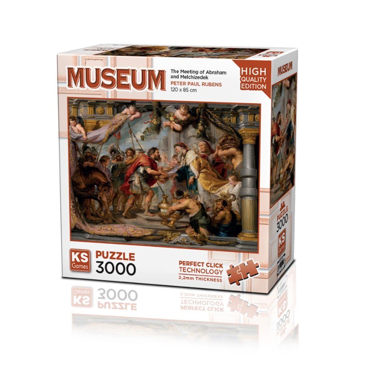 23018 The Meeting Of Abraham And Melchizedek 3000 Parça-Ks Puzzle