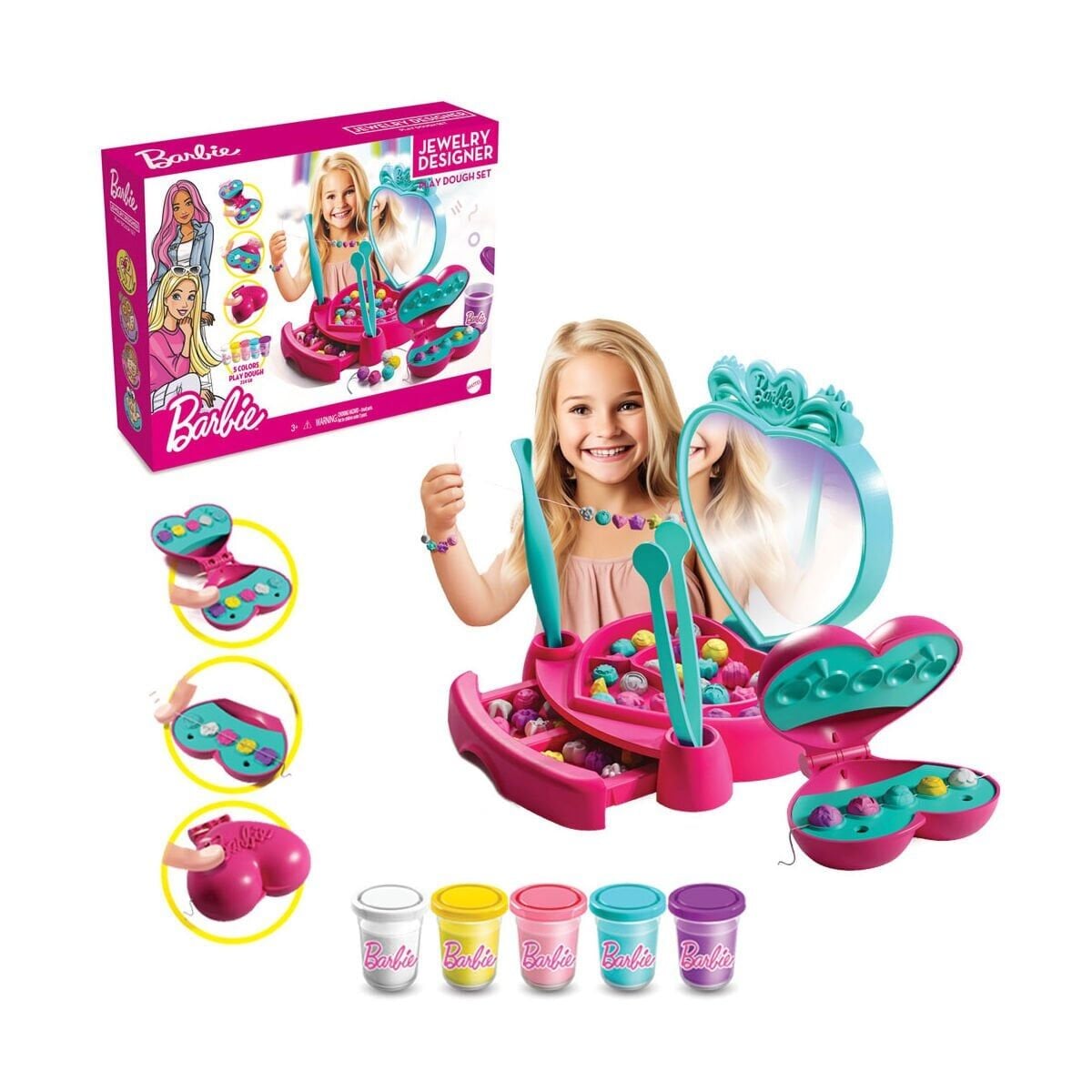 03926 Barbi̇e Taki Tasarla Hamur Set