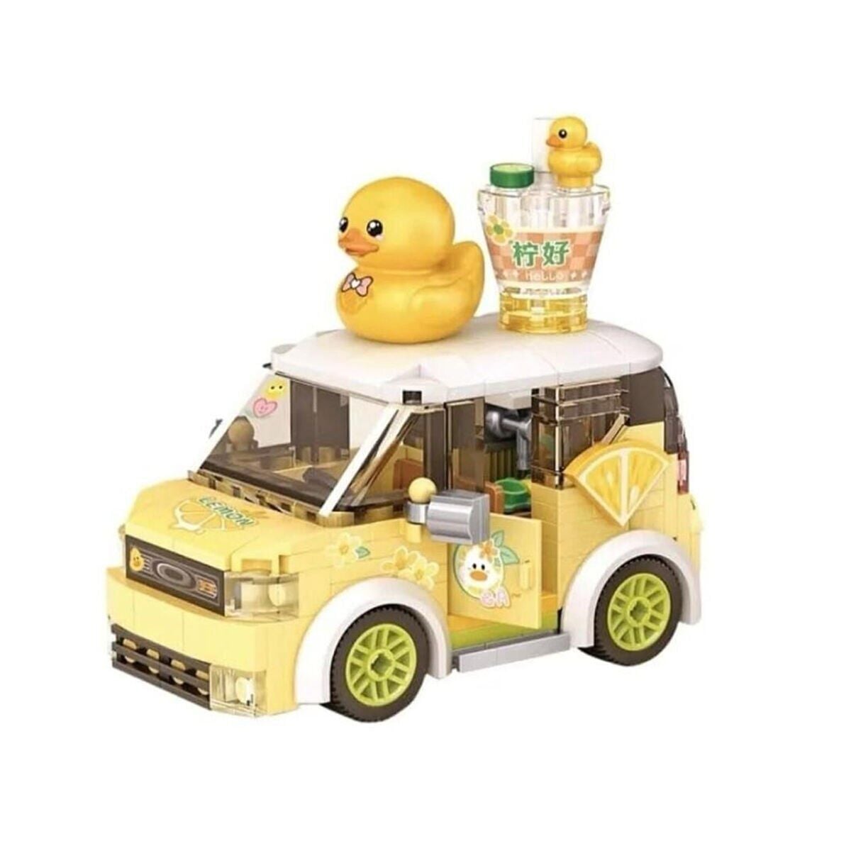 Lz-4209 Loz Ördek Arabasi 260 Parça Block Oyuncak