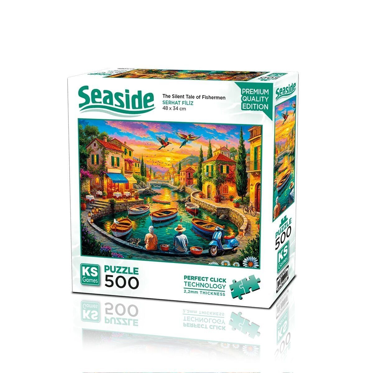 20089 Puzzle 500 The Si̇lent Tale Of Fi̇sherman