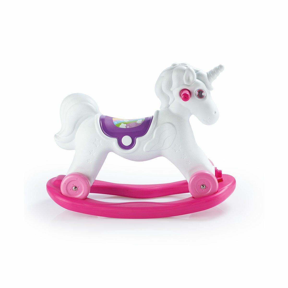 2509 Tekerlekli Unicorn Sallanan At-Dolu