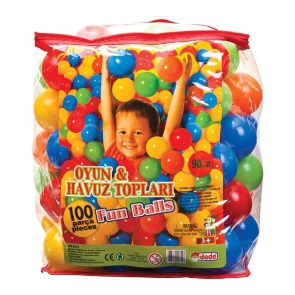 01755 Oyun Havuz Topu 9 Cm-Dede