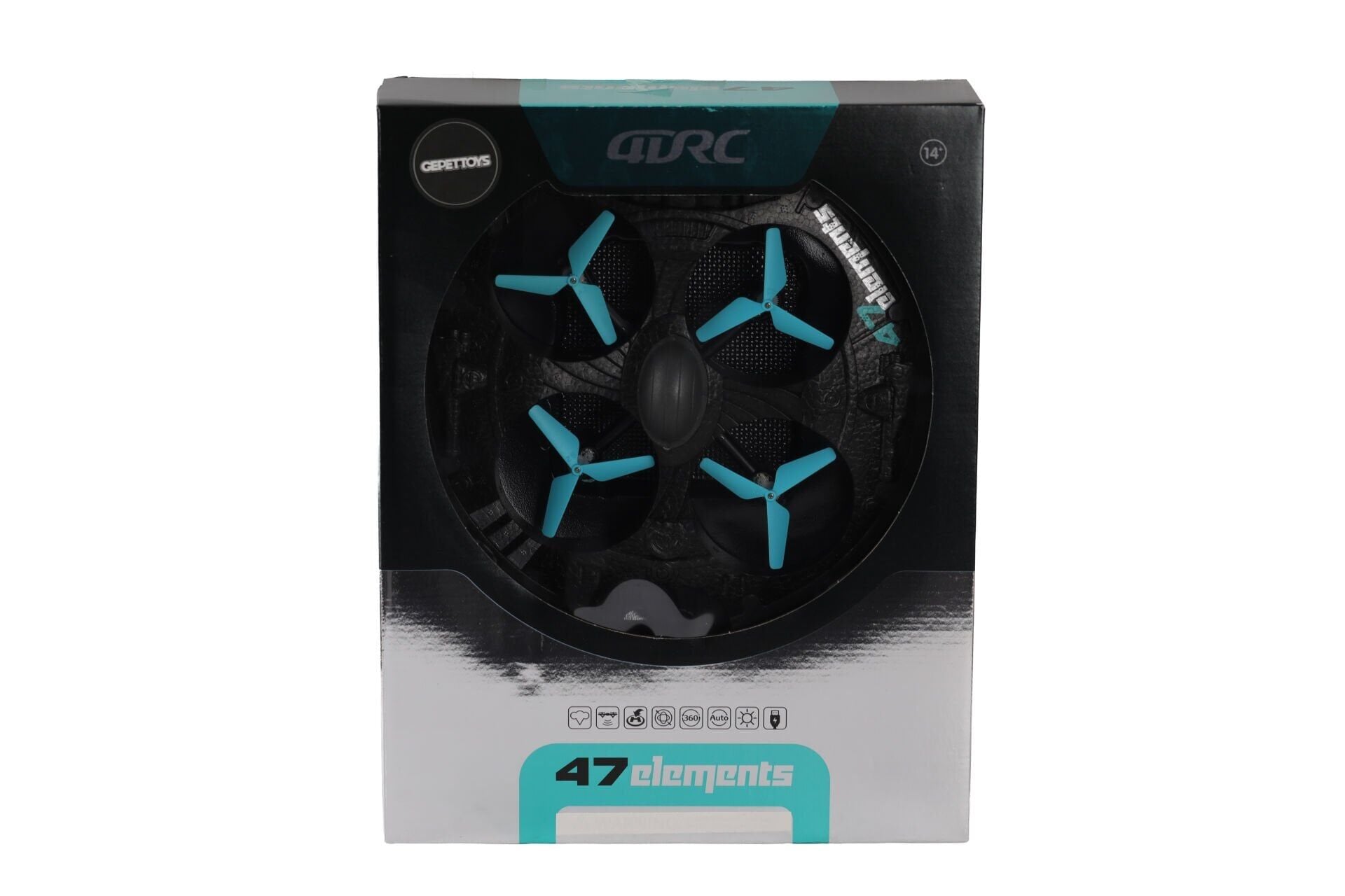 4D-V47 Duman Atan Led Işikli Ufo Dron