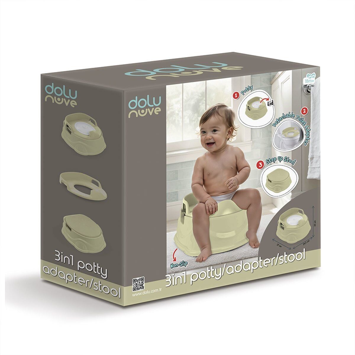 7183 Lazımlık Adaptör Basamak Eco Green