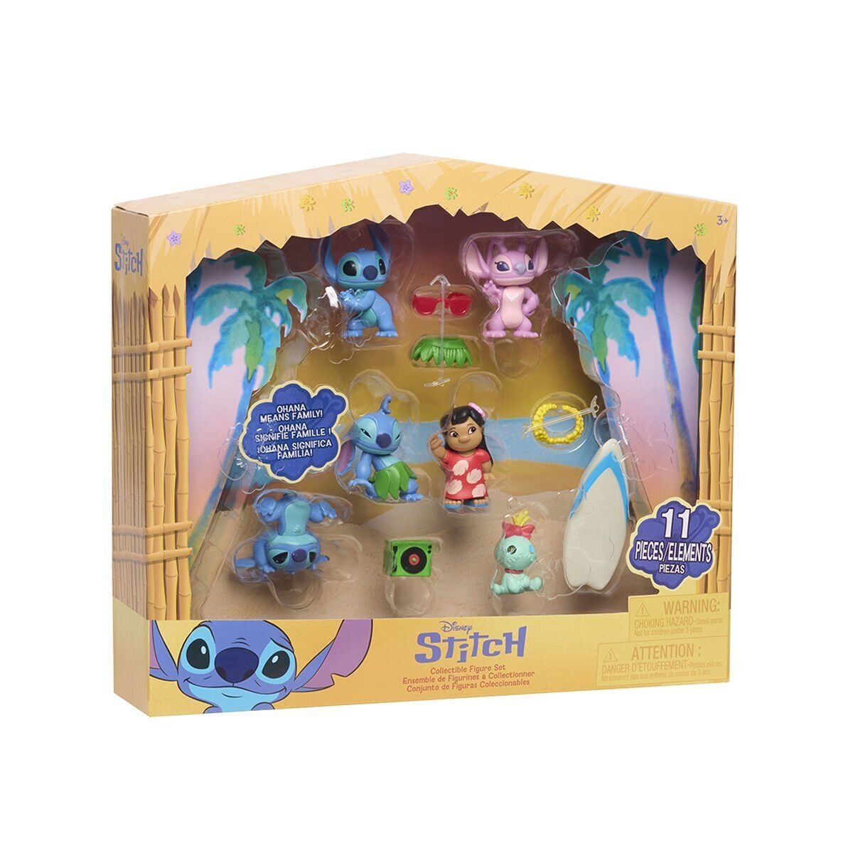 Ttc41000 Stitch 6Lı Mini Figür Set