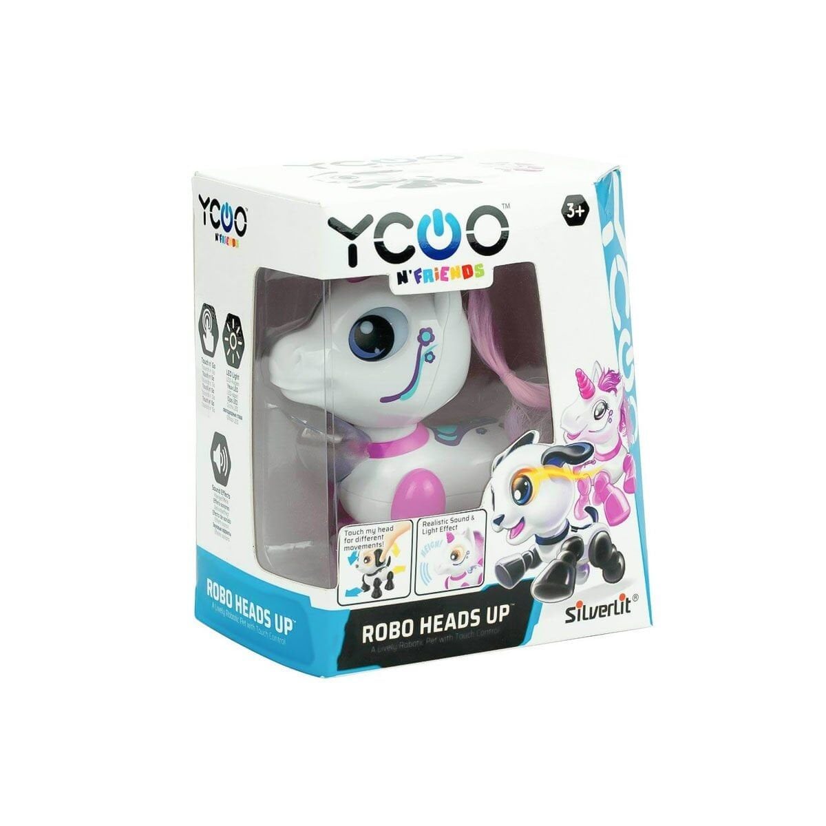 Sil 88523 Silverlit Robo Heads Up Robot Evcil Hayvanlar -Necotoys