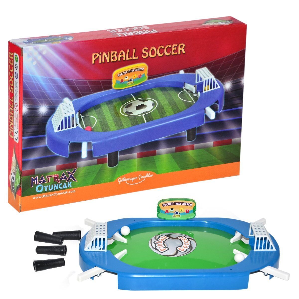 044 Pinball Soccer Tilt Futbolu-Akçiçek Oyuncak
