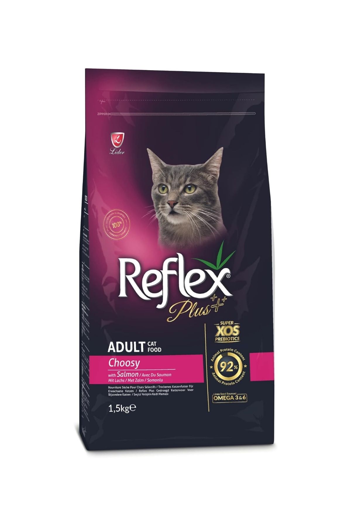 Somonlu Seçici Yetişkin Kedi Maması 1,5 Kg