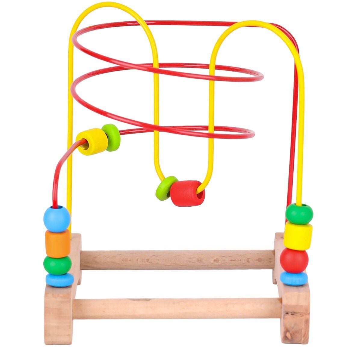 Ony-410 Ahşap Boncuklu Koordinasyon-Onyıl Oyuncak