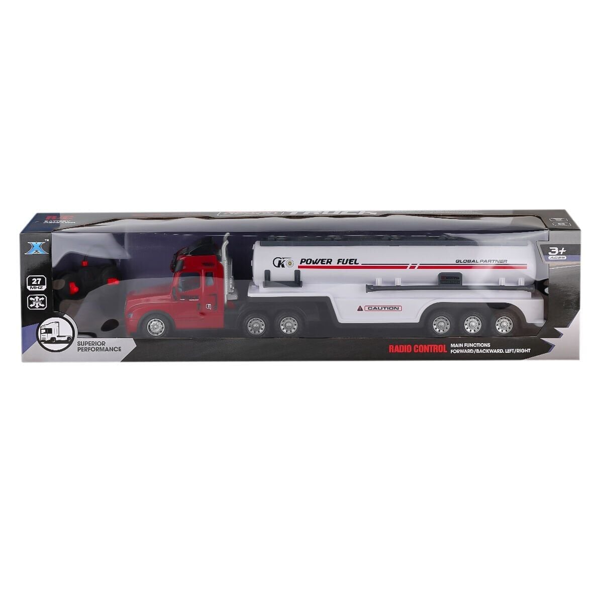 639A-1 Kumandalı Işıklı Şarjlı Tır Tanker-Canem Oyuncak