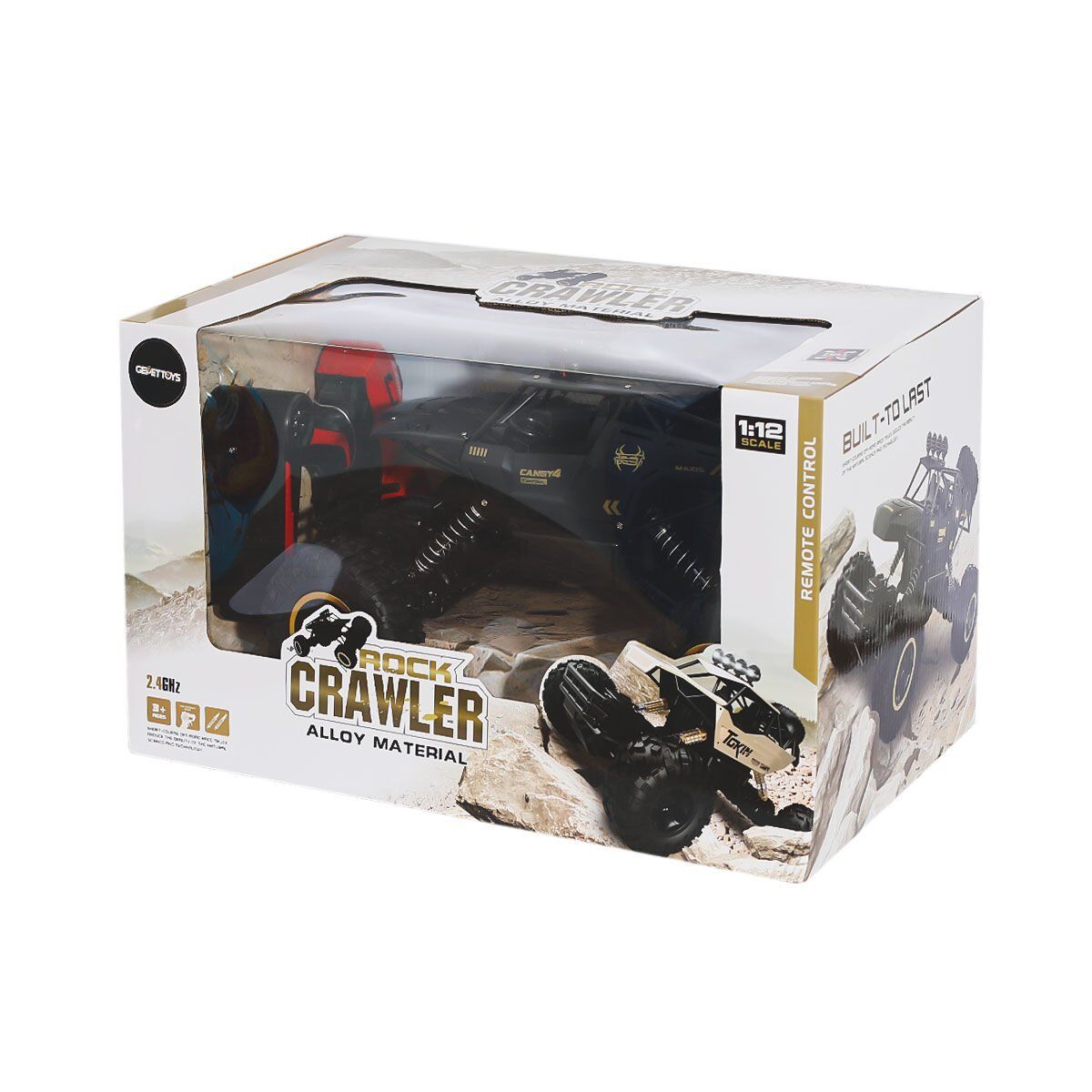 9268 Kumandalı 4X4 Metal Rock Crawler 1:12-Gepettoys