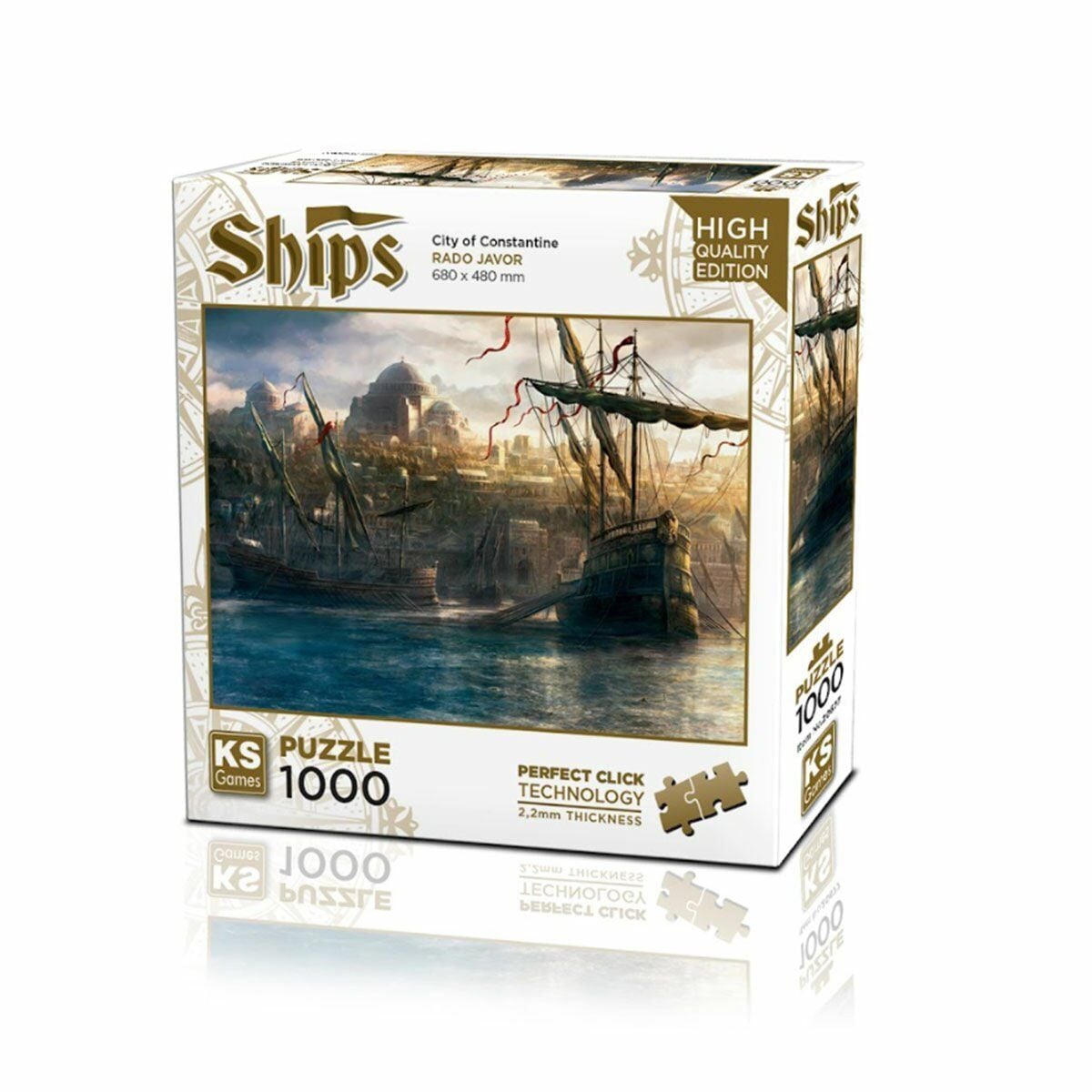 20677 Bir Zamanlar İstanbul'da 1000 Parça Puzzle-Ks Puzzle