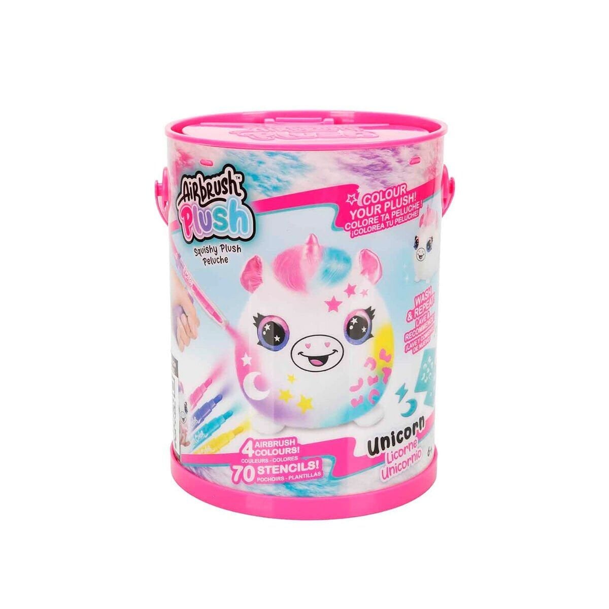 28779 Sun-Cnl-Hobi̇ Set Airbrush Plush Squish Plush Bucket