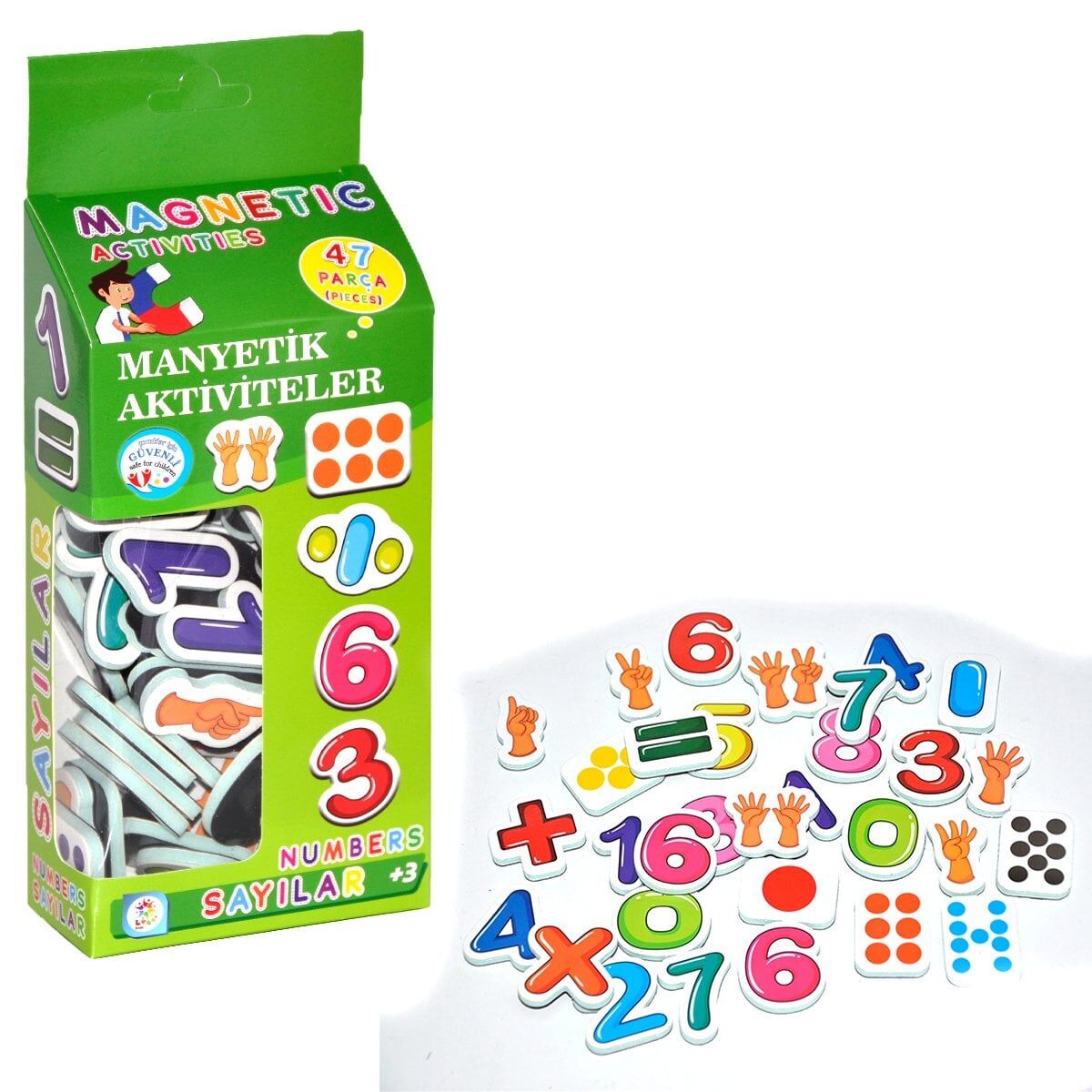 Lc7155 Laço, Manyetik Aktiviteler- Sayılar / +3 Yaş