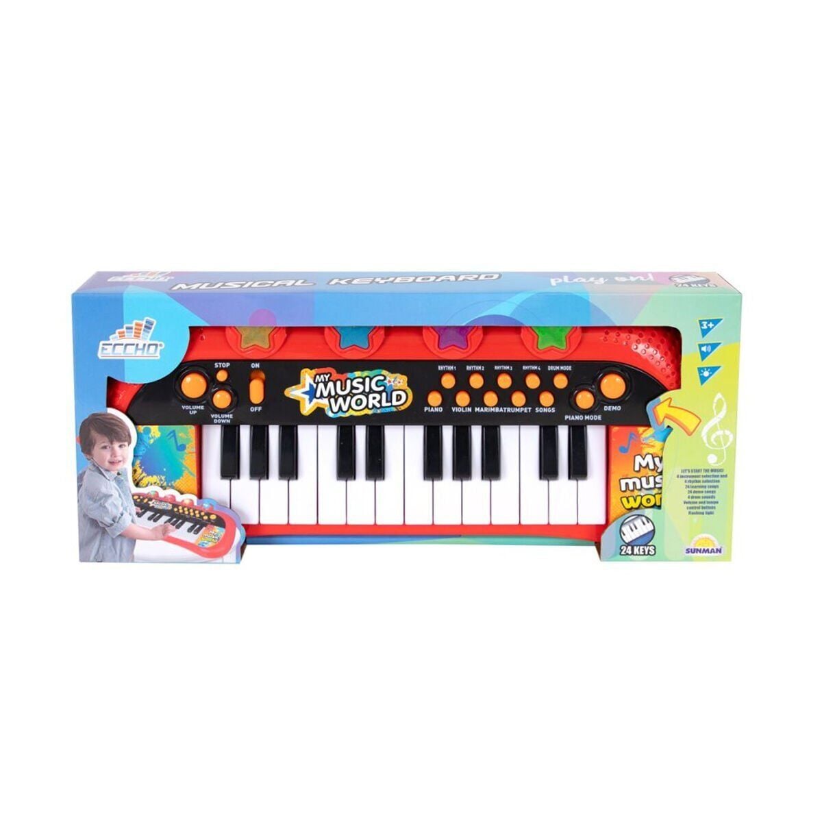 4381 Elektronik Org 24 Tuş