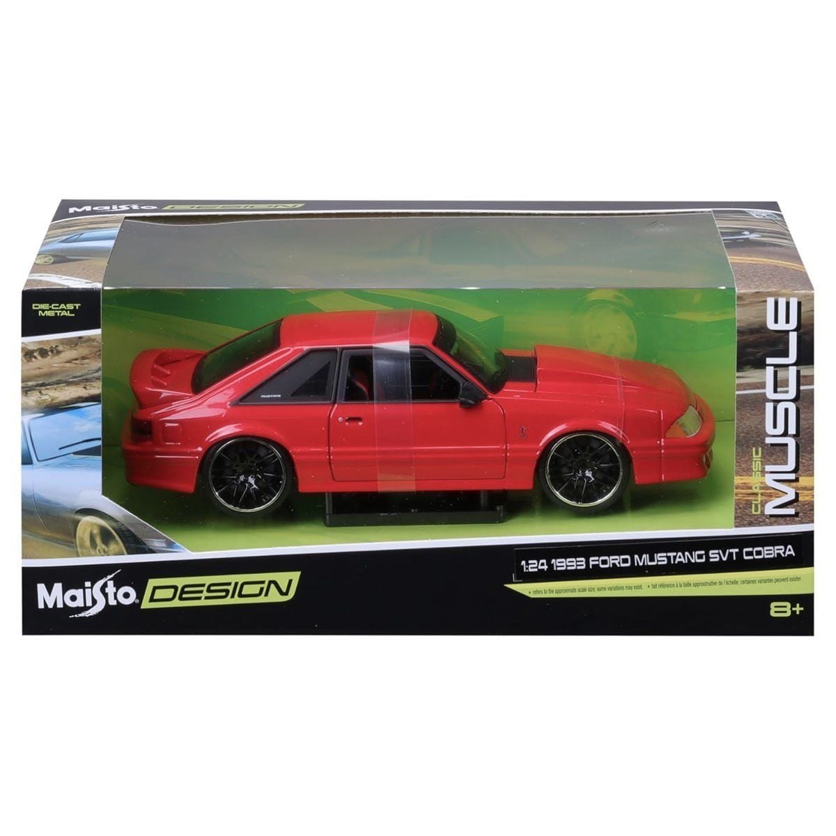 May 32549 1:24 1993 Ford Mustang Svt Cobra Model Araba-Necotoys