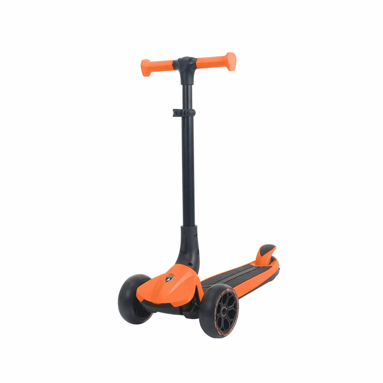 L6-120-O Lamborghi̇ni̇ Li̇sansli 2 Teker Katlanabi̇li̇r Metal Kaymaz Taban Scooter