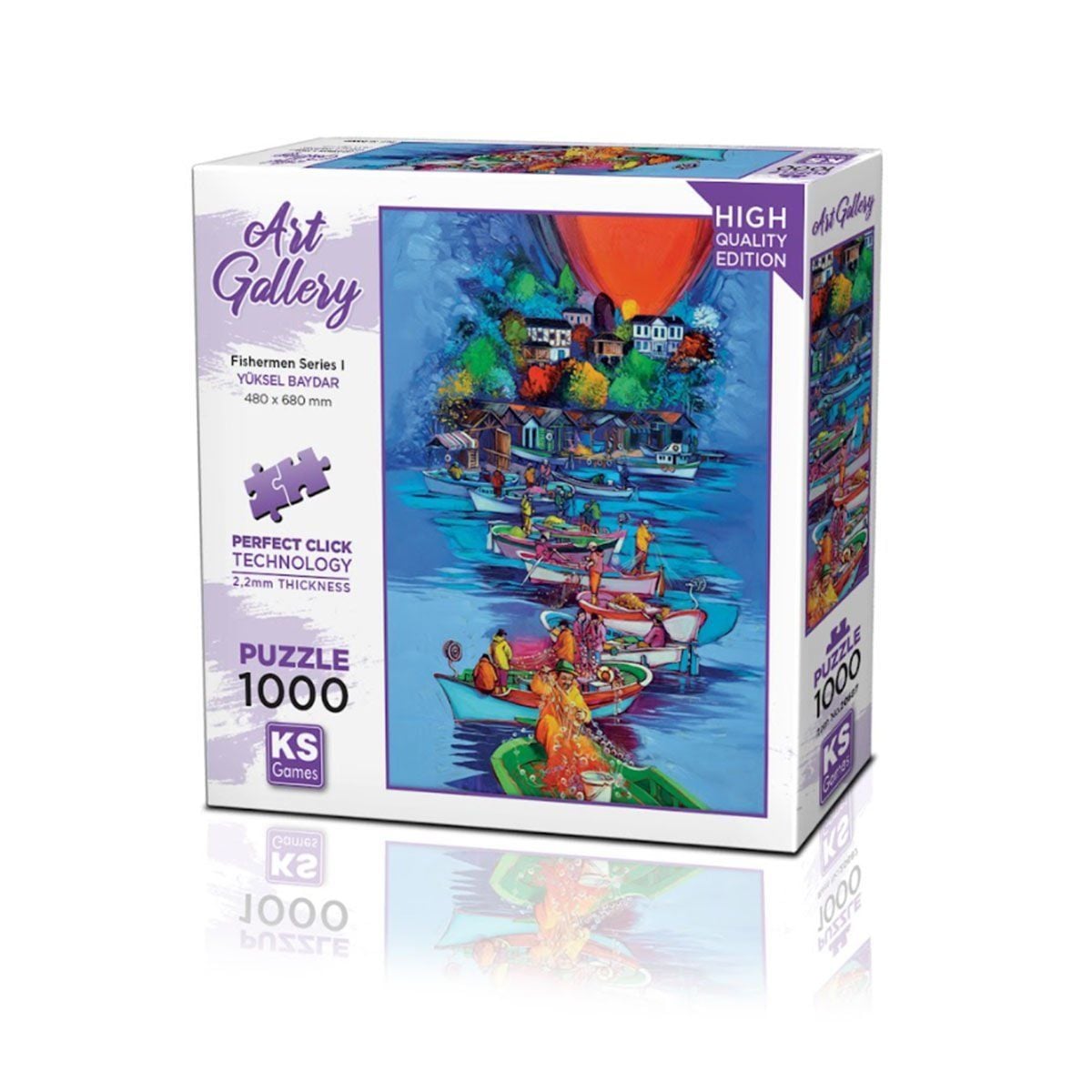 20687 Fishermen Series I 1000 Parça Puzzle-Kspuzzle
