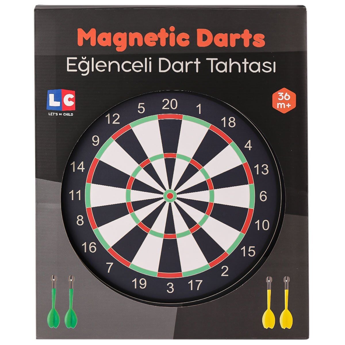 31064-Lc Eğlenceli Manyetik Dart-Lets Be Child