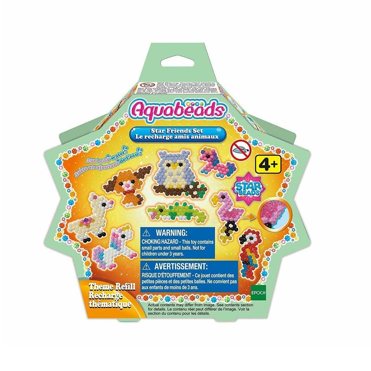 31602 Aquabeads Star Bead Arkadaşlar Seti / Yedek Boncuk Paketi / Epoch / +4 Yaş