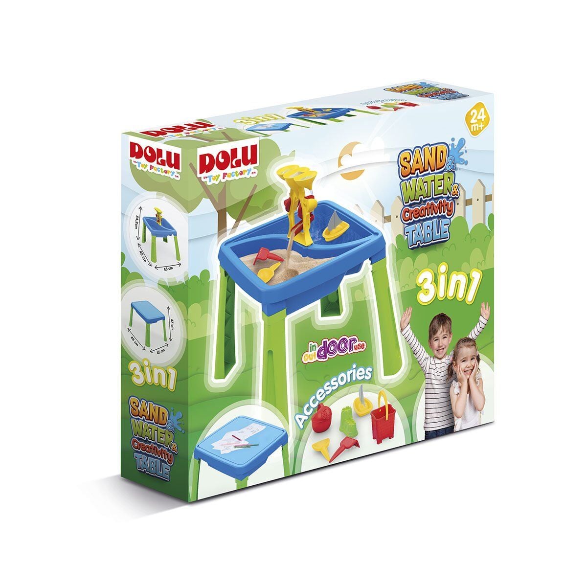 3077 Oyuncak Su Kum Yaraticilik Masasi