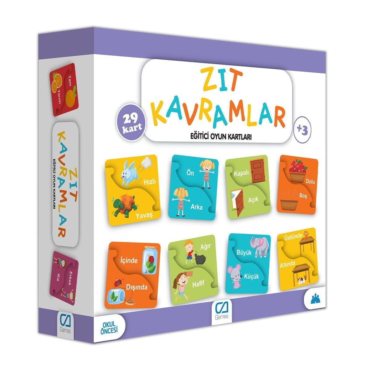 5045 Eğitici Zıt Kavramlar-Ca Games