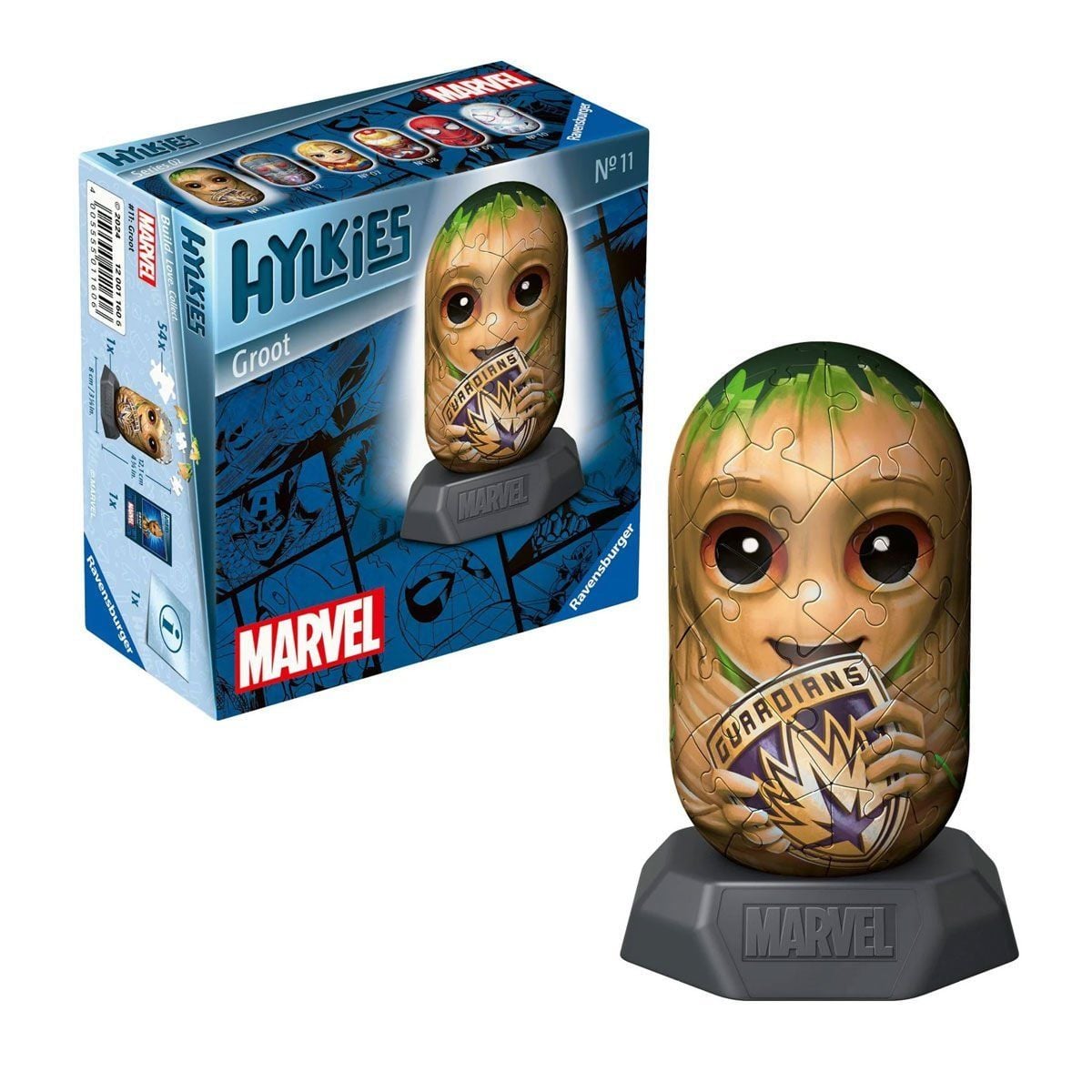 011606 Hylkies Marvel- Groot 54 Parça Puzzle- No:11- Ravensburger
