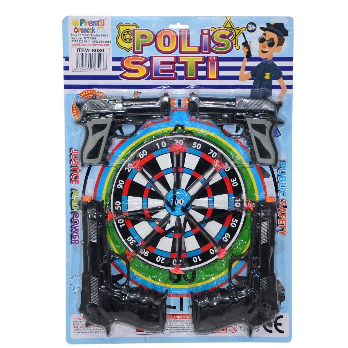 Fab 8080 Kartelali 4 Tabancali Poli̇s Seti̇