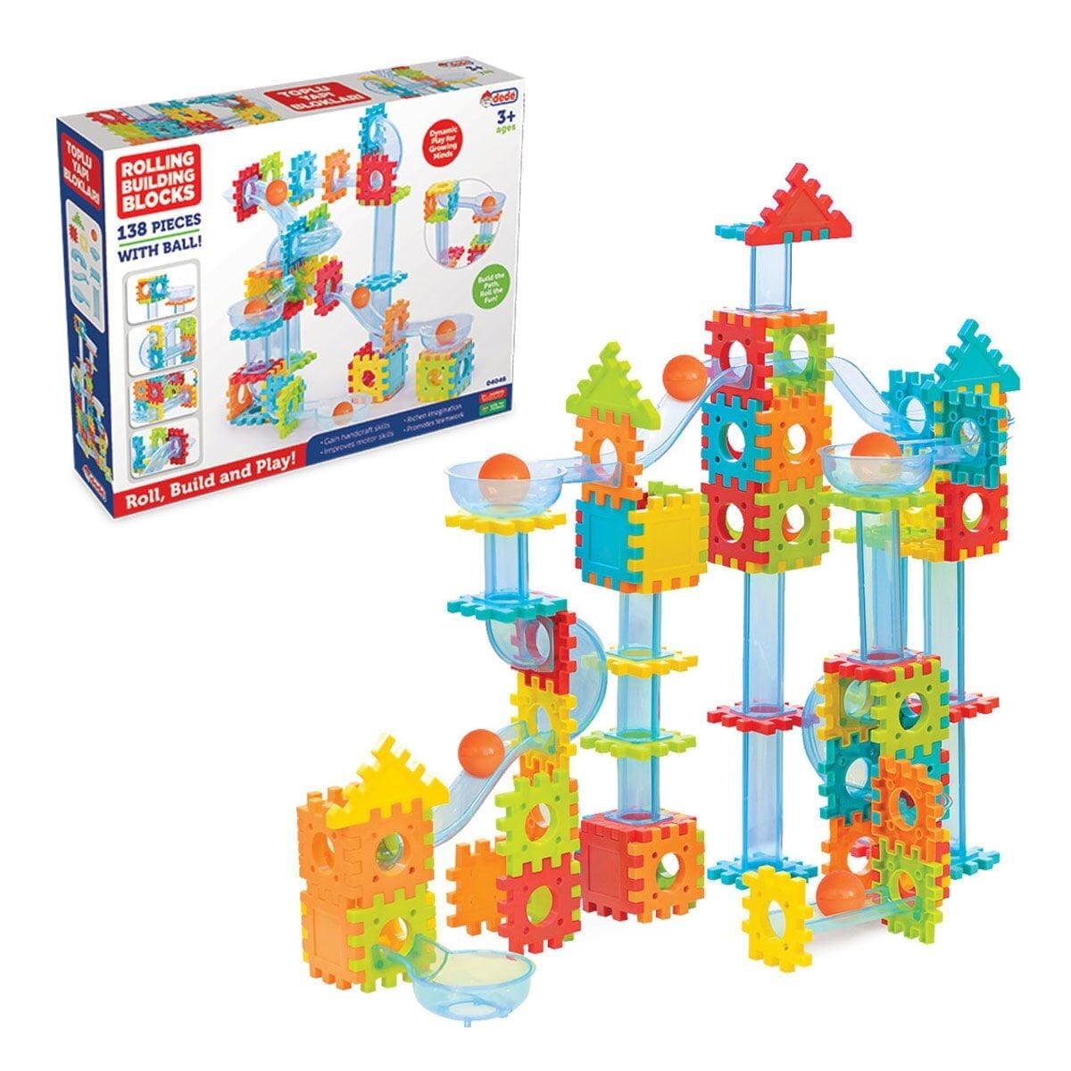 04046 Toplu Yapı Blokları 138 Parça-Fentoys
