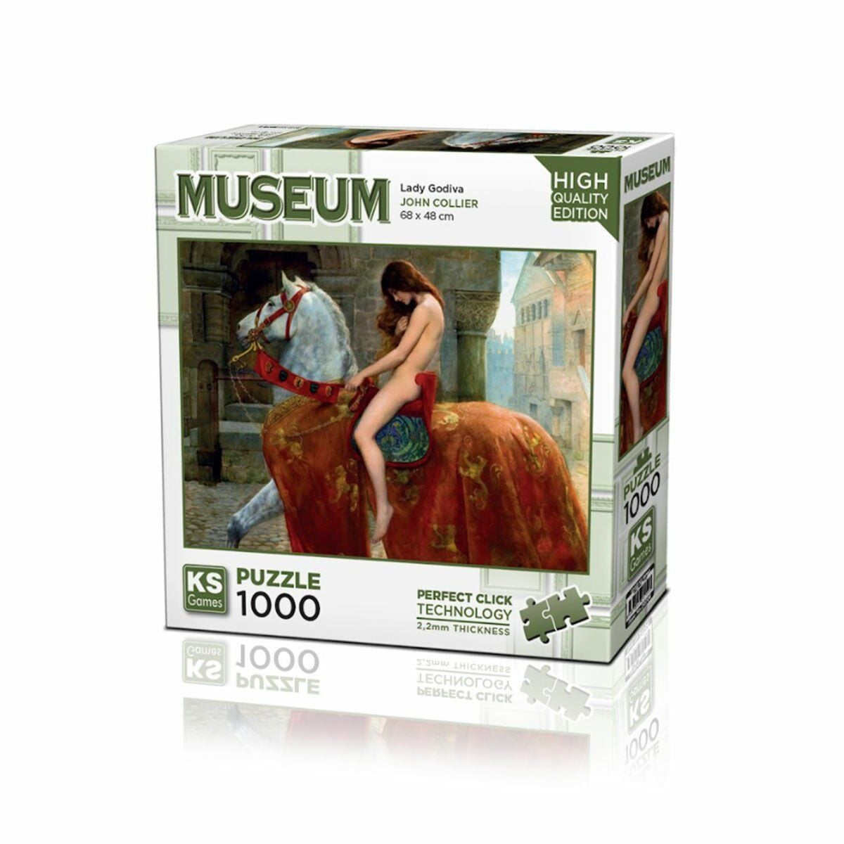 20706 Lady Godiva 1000 Parça Puzzle-Ks Puzzle