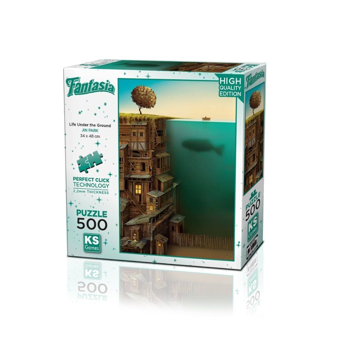 20045 Yer Altında Yaşam 500 Parça Puzzle-Ks Puzzle