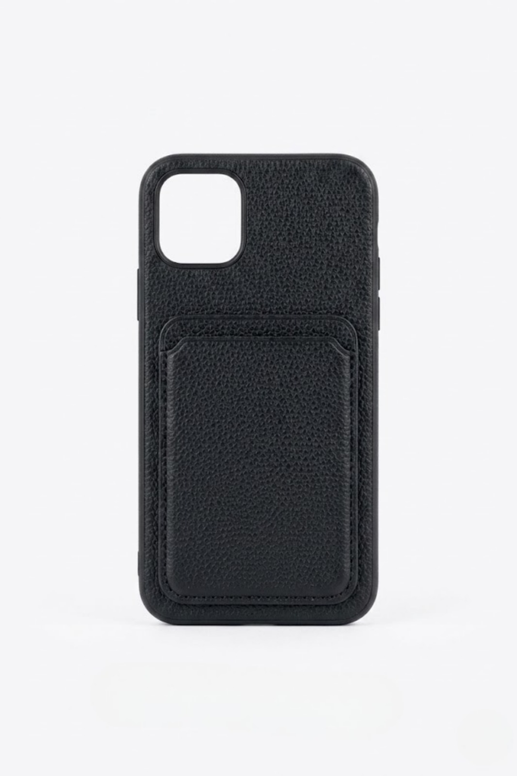 Iphone 11 Kartlıklı Telefon Kılıfı Siyah