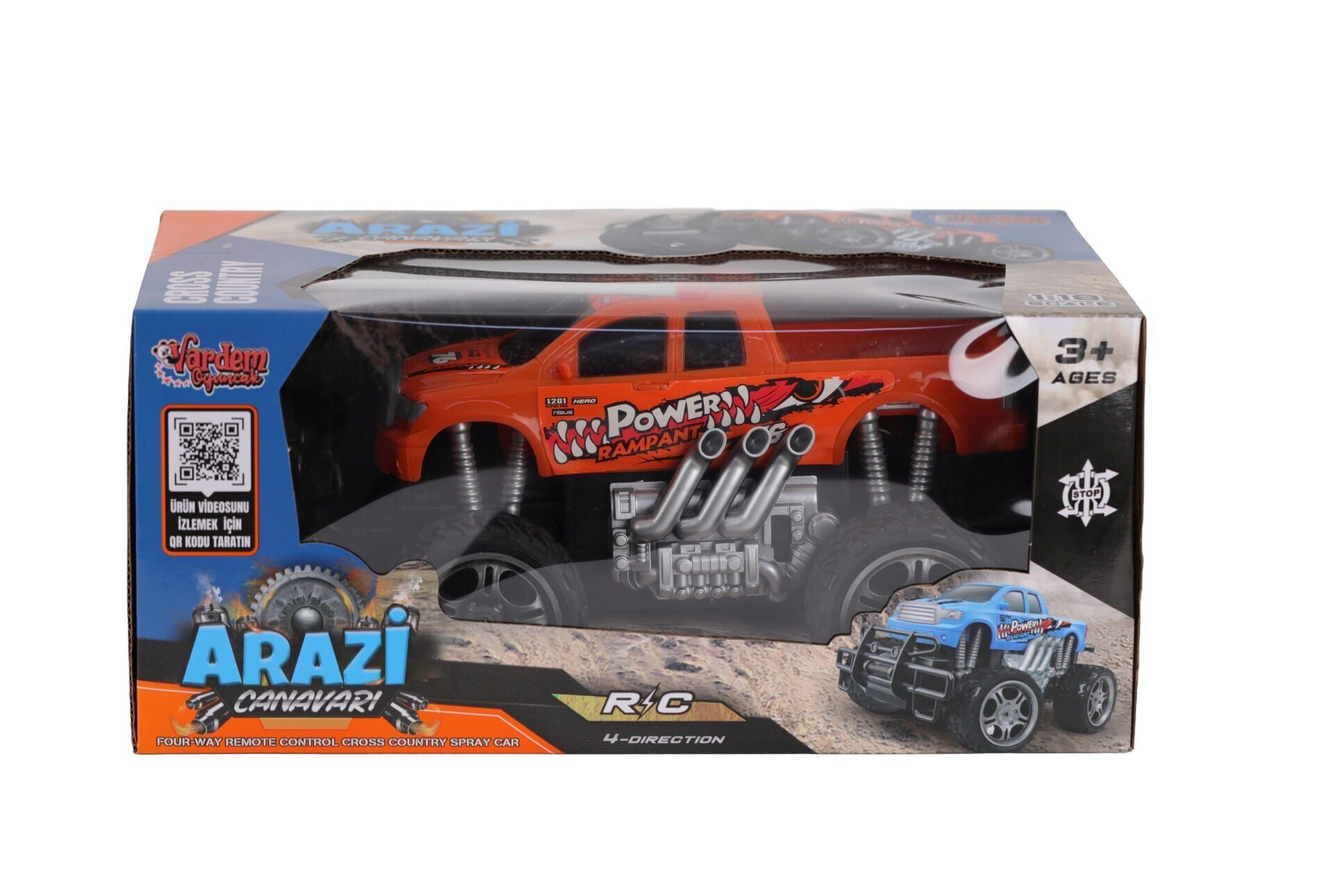Vrd10730 Uk Ff 1 18 Off Road Şarjli Arazi̇