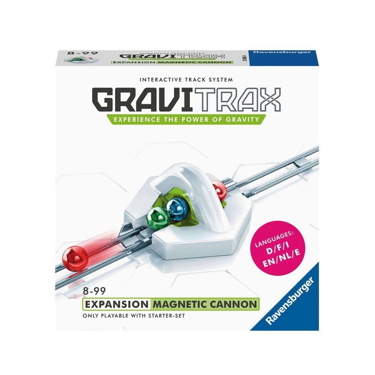260959 Gravitrax Manyetik Fırlatıcı- Parkur Geliştirme Ek Paket