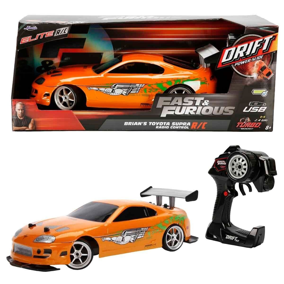 9721 Sun-Sim-Jda-R C Araba 1 10 Fast Furious Toyota Drift 1995 Fastf