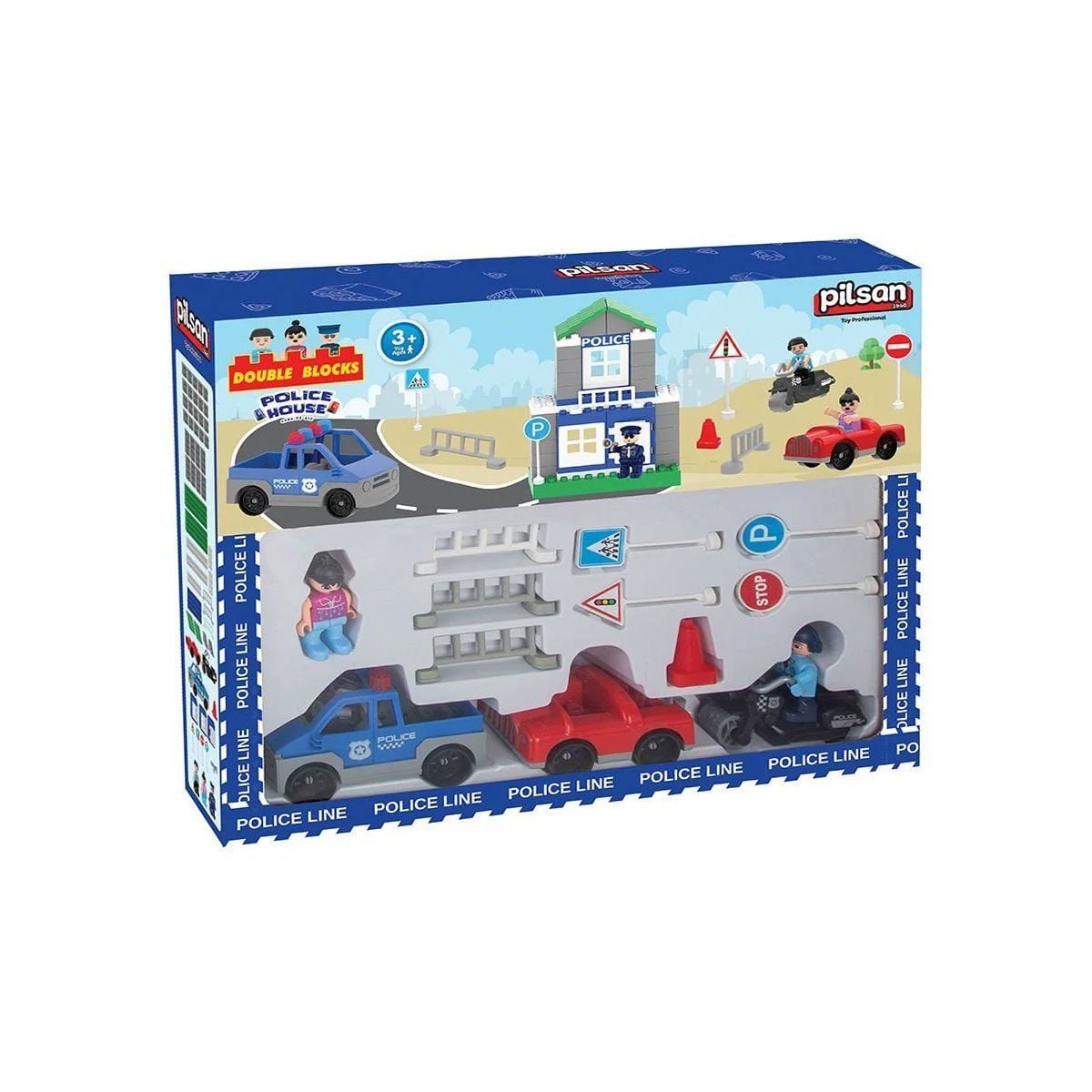 03 613 Double Bloklar Trafik Kontrol Seti