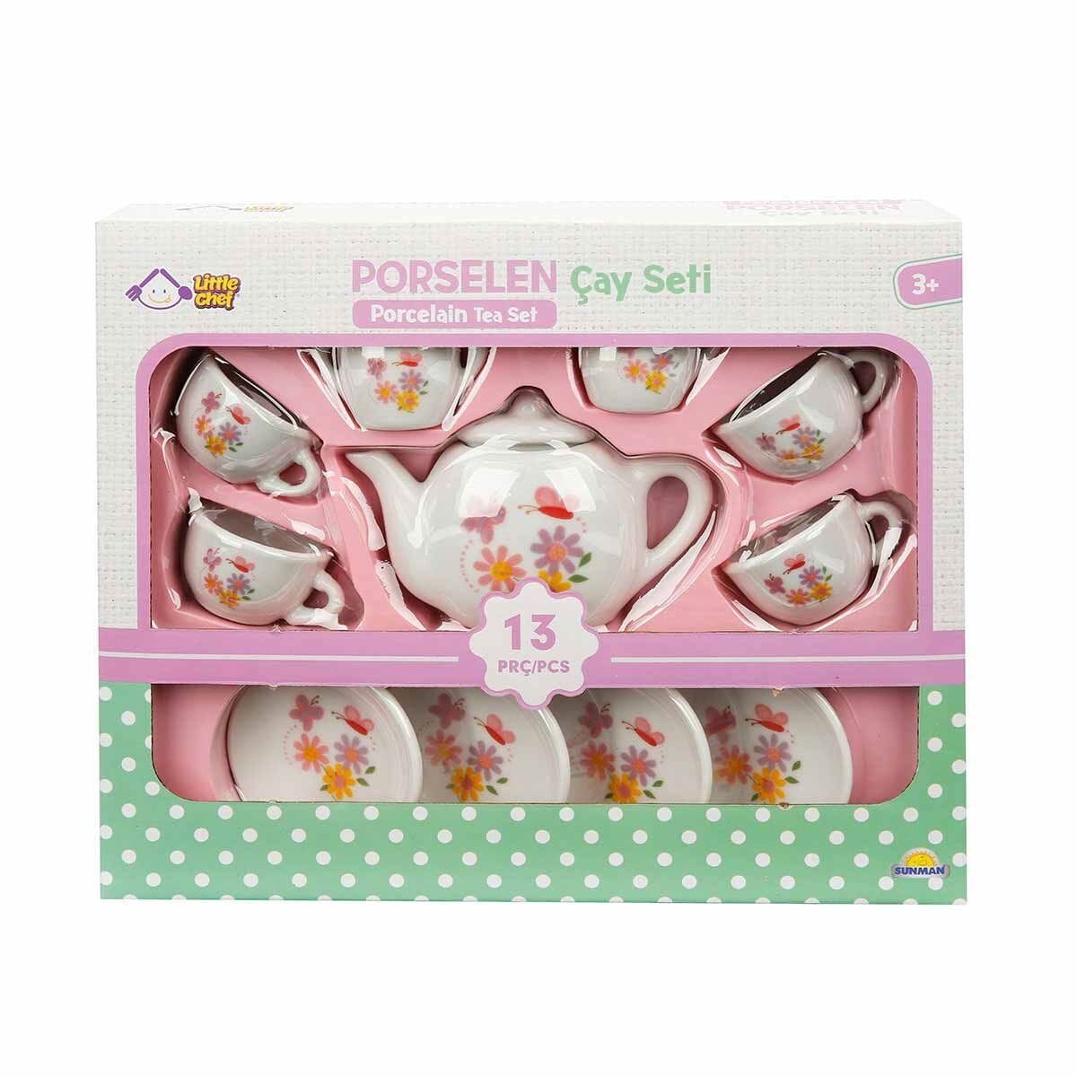 1501 Porselen Çay Seti 13 Parça-Sunman