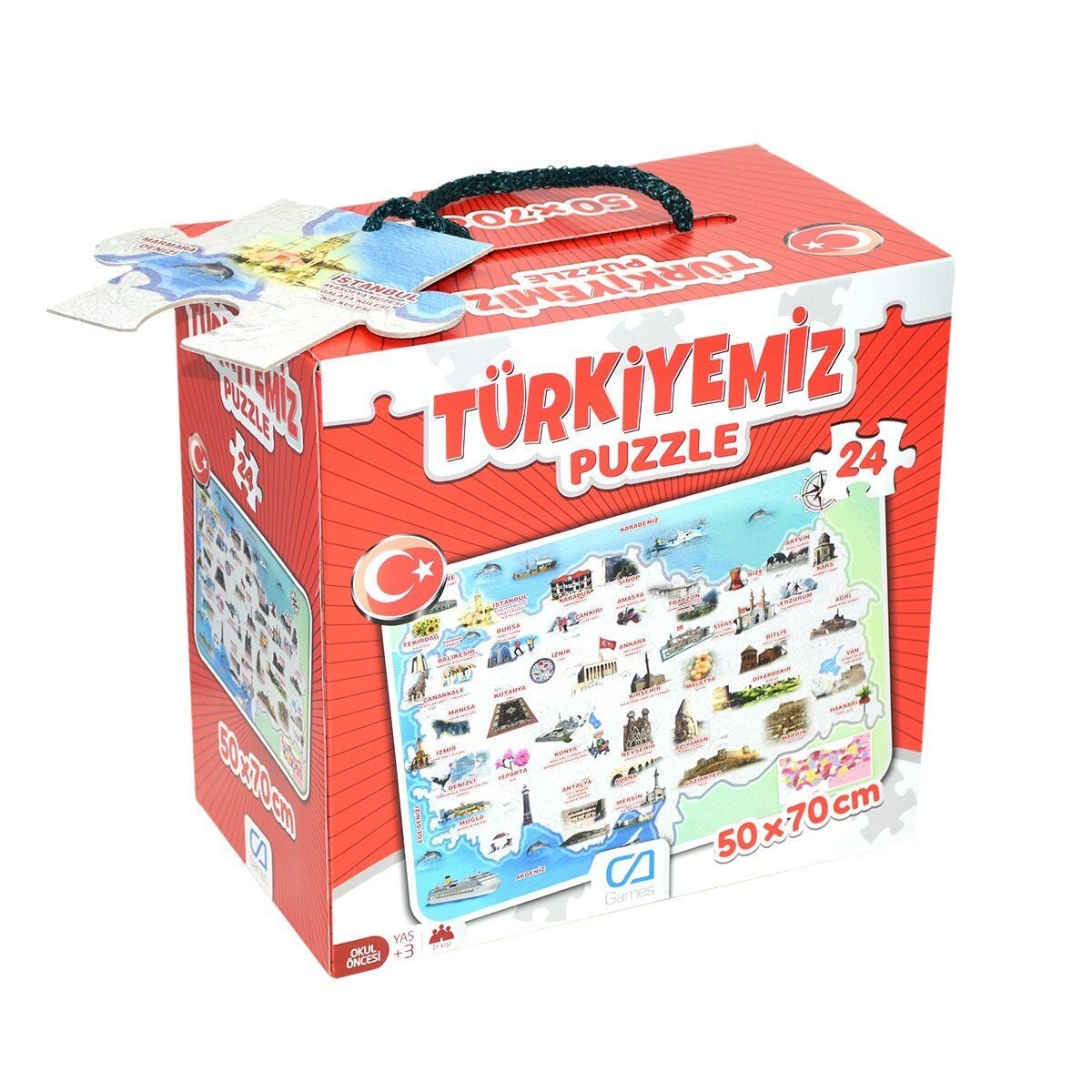 Ca.5079 Türki̇yemi̇z Yer Puzzle