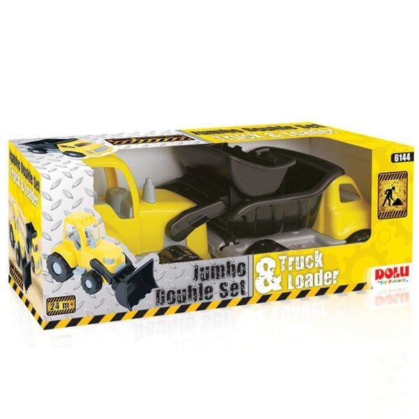 6144 Jumbo İki̇li̇ Kamyon- Dozer Set