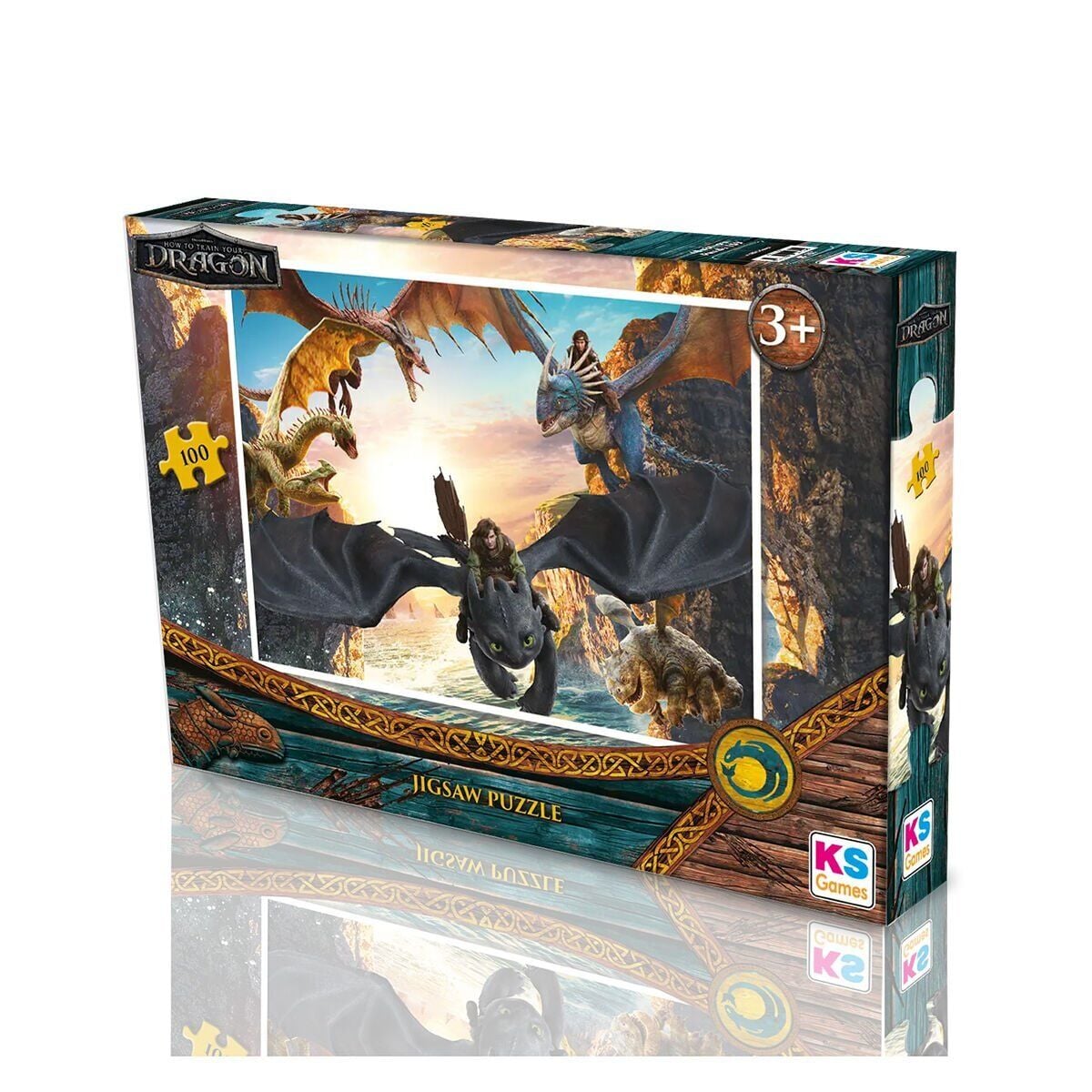 Hd 714 How To Train Your Dragon Puzzle 100 Prç